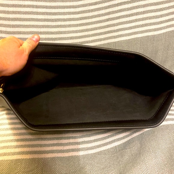 Black Leather Tool Bag for Lineman, Electrician, and Arborist - Picture 3 of 4